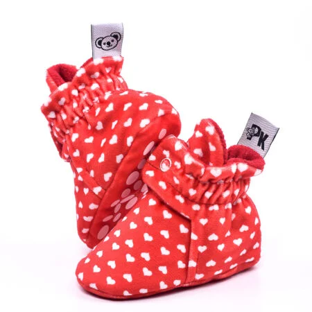 Patuka Bebé Rojo Corazones