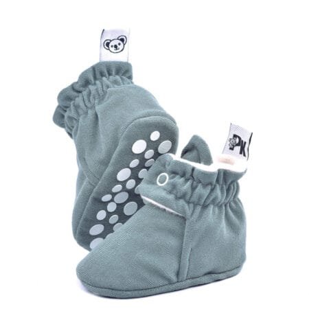 Patukas bebé Verde Grisáceo