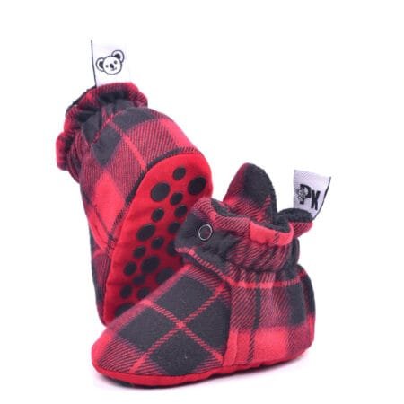 Patukas bebé Leñadora  Roja