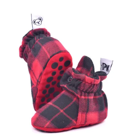 Patukas bebé Leñadora  Roja