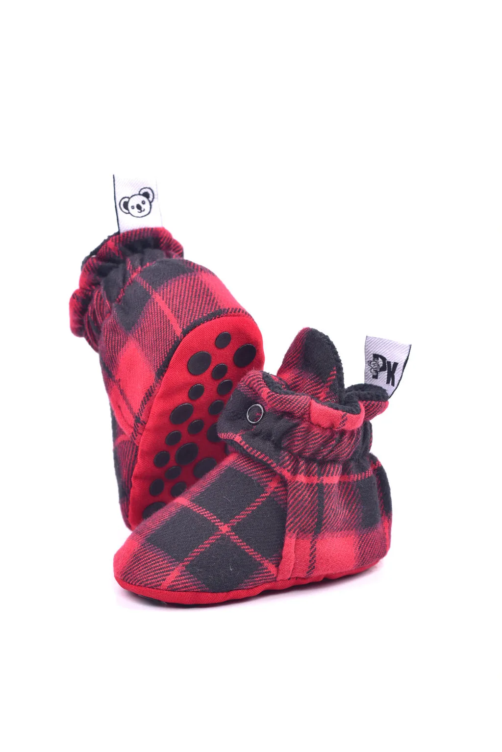 Patukas bebé Leñadora  Roja