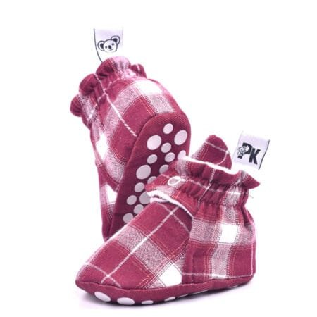 Patukas bebé Leñadora Vinotinto