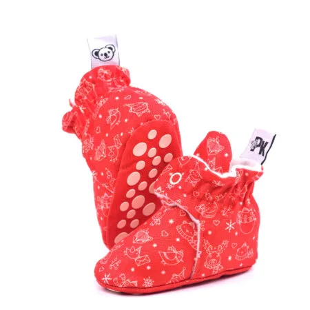 Patukas bebé edición Navidad Rojo